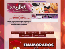 Tablet Screenshot of canastasdesayuno.com